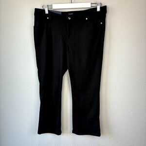 Bogari Cropped Pants Black NWT 12